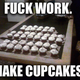 Illustration for article titled The world sucks, so make cake.